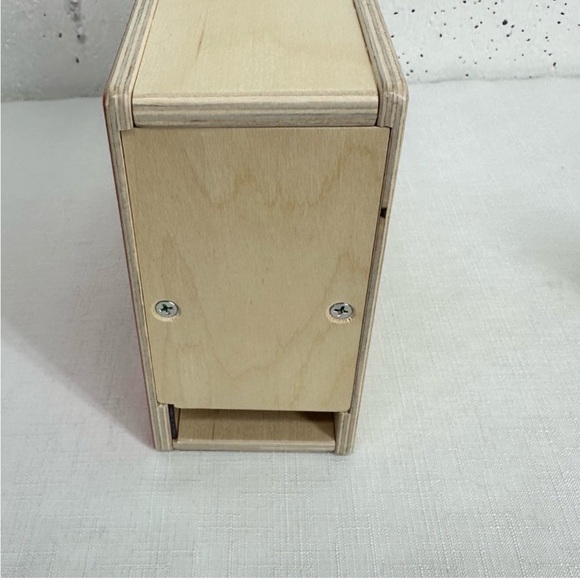 Lovevery red chute toy with 4 rings EUC - Picture 3 of 9